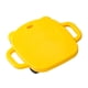 thumbnail image 2 of Tabla de ejercicios de suelo con asas y ruedas, equipo de juego para, tabla de equilibrio para educación en casa, patio trasero, gimnasio, área de jue amarillo, 2 of 5