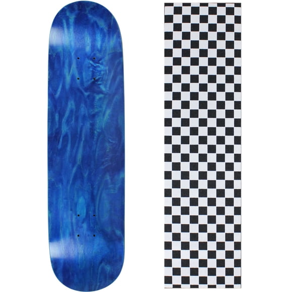 Tabla de skateboard Moose 8.25" Blue Maple de 7 capas con lija