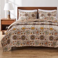 Greenland Home Fashions - Set De Edredón Greenland Home Andorra 100% Algodón Reversible