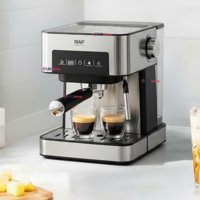Raf - Maquina Café Espresso Capuccino Espumador De Leche Antigoteo 1.5 Litros