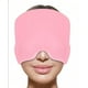 thumbnail image 1 of Gel Cold Hot Head Ice Cap Black and Pink Head Wrap Face Mask Head Massage Sleep Eye Mask Health Care Tool, 1 of 3
