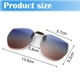 thumbnail image 5 of Gafas de sol con clip para colocar sobre gafas graduadas, polarizadas, antirreflejos, abatibles, con protección UV para hombres y mujeres, 5 of 5