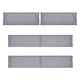 thumbnail image 3 of PARACHOQUES PARA CAMA CUNA TODO REDONDO ALGODÓN LAVABLE Gris, 3 of 5