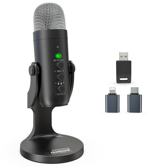 Micrófono Inalámbrico K66dg Para Iphone Pc Android