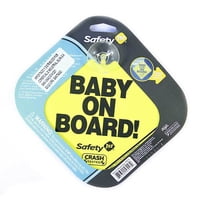 Señaletica Bebé Baby On Board Amarillo 1 Un Safety 1St
