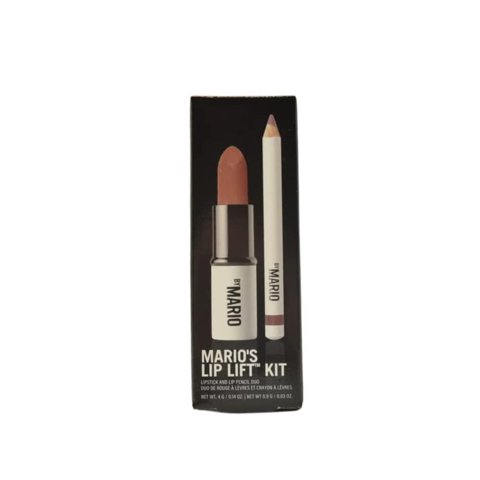 By Mario - Kit De Estiramiento De Labios De Mario Pink Nude Con Lápiz Labial
