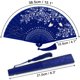thumbnail image 2 of WEARXI Handheld Fan, 4 PCS Hand Fan, Chinese Folding Fan for, 2 of 3