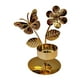 thumbnail image 3 of Candelabro de Metal con un solo cabezal, adorno para decoración del hogar, soporte para velas para Festival, cumpleaños, hogar, fiesta de Acción de Forma de mariposa, 3 of 5