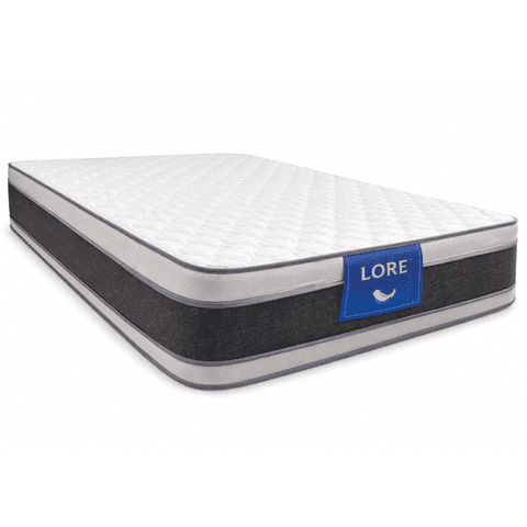 Colchón 2 Plazas De Doble Pilo Lore / Máximo Confort + Resorte Pocket