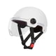thumbnail image 5 of Casco De Moto Ligero Cómodo Transpirable Verano Media Cara Casco Blanco, 5 of 5