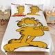 thumbnail image 1 of Funda nórdica de cama Garfield, ropa de cama de microfibra, estampado 3D, edredón ligero de 3 piezas,, 1 of 3