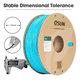 thumbnail image 2 of Filamento Premium PLA+ Esun 1.75 mm 1 kg Color Space Blue, 2 of 3