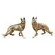 thumbnail image 1 of Estatuilla De Perro De Latón, Decoración Retro, Figuras De Perros Para Estante De Libros, Escritorio, Hotel, 1 of 3
