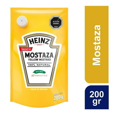 Mostaza Doypack 200 G Heinz
