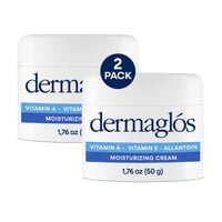 Dermaglós - Crema Hidratante Dermaglos Con Vitamina A, E Y Alantoína 50 Ml X2