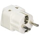 thumbnail image 1 of Adaptador de enchufe Ckitze BA-9-3P con conexión a tierra universal tipo E/F, paquete de 3, 1 of 2