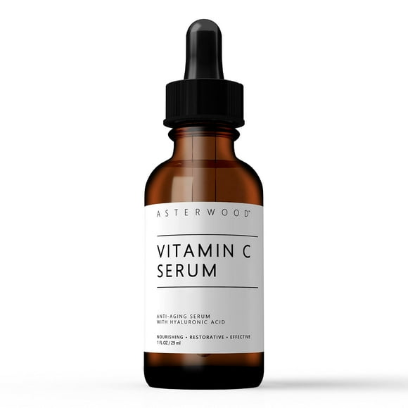 Suero facial ASTERWOOD Vitamina C pura con ácido hialurónico 29 ml