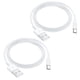 thumbnail image 1 of Paquete de 2 cables USB Carplay AHDFWI para iPhone 15/16/16E, iPad, 1 of 5