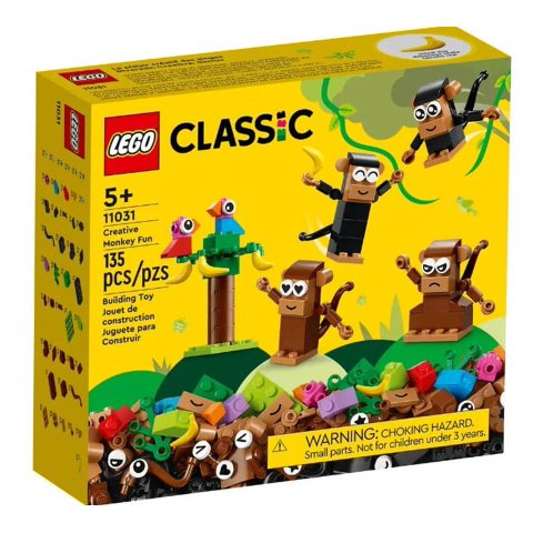 Lego - Bloques De Construcción Diversión Creativa Simios