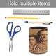 thumbnail image 5 of Sobrenatural-theme Cylinder Pen Holder Pencil Organizer with Flannel Lining PVC Leather Material Cardboard Base for study work 10*8CM, 5 of 6