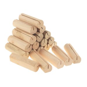 Bothyi - 20 Piezas De Madera Para Colocar Tarjetas, Tarjetas De Lugar Kraft Para Boda, Decoración De Escritorio