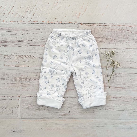 Pantalón Rev. Marion Celeste Algodón Pima - Talla 12-18 meses