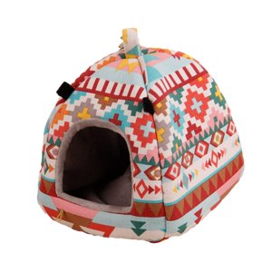 Ioensy - Hamaca Colgante Para Loros, Cama, Cabaña, Hamaca Para Pájaros, Para Cacatúas, Hámster, Cacatúas, Estilo B L 17X17X18Cm