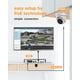 thumbnail image 2 of Sistema de cámara de seguridad PANOOB 8CH 5MP Dome Turret PoE 2TB, 2 of 8