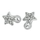 thumbnail image 2 of 2pcs Tapas De Ancla Dérmica Y Base De Acero De Titanio Piercing Jewelry Star, 2 of 2