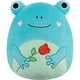 thumbnail image 1 of Malvaviscos de peluche originales Ludwig The Teal Frog, 30 cm, 1 of 9