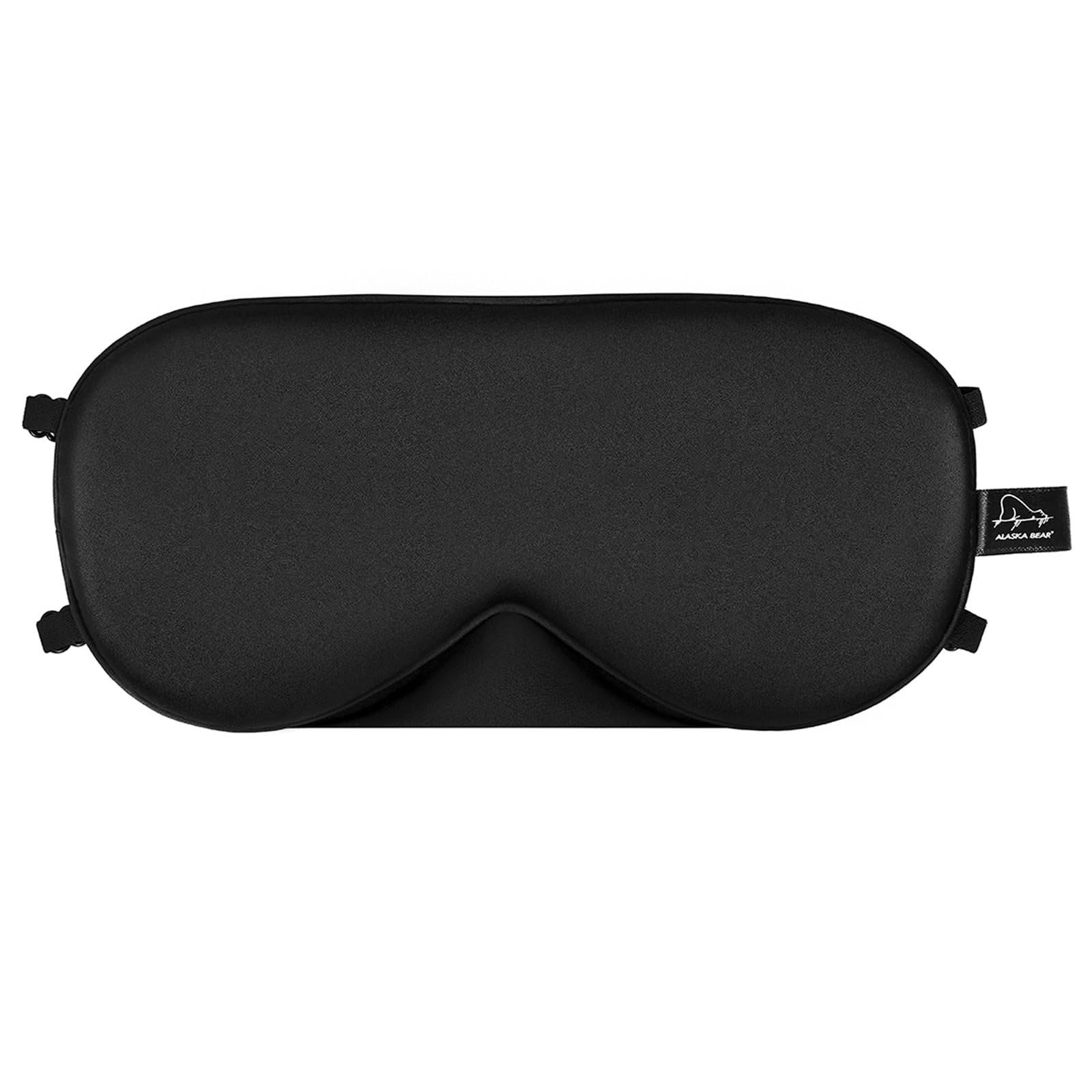 Máscara Para Dormir Alaska Bear Mulberry Silk, 2 Correas Ajustables