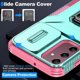thumbnail image 2 of Funda Armada para Samsung Galaxy A15 5G con Tapa Deslizante y Soporte Magnético Giratorio Verde, 2 of 5