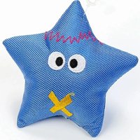 Defensor - Peluche Para Mascotas De Forma De Estrella Color Azul
