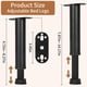 thumbnail image 2 of Patas De Soporte Ajustables Para Cama De Metal 8 Piezas, 2 of 7