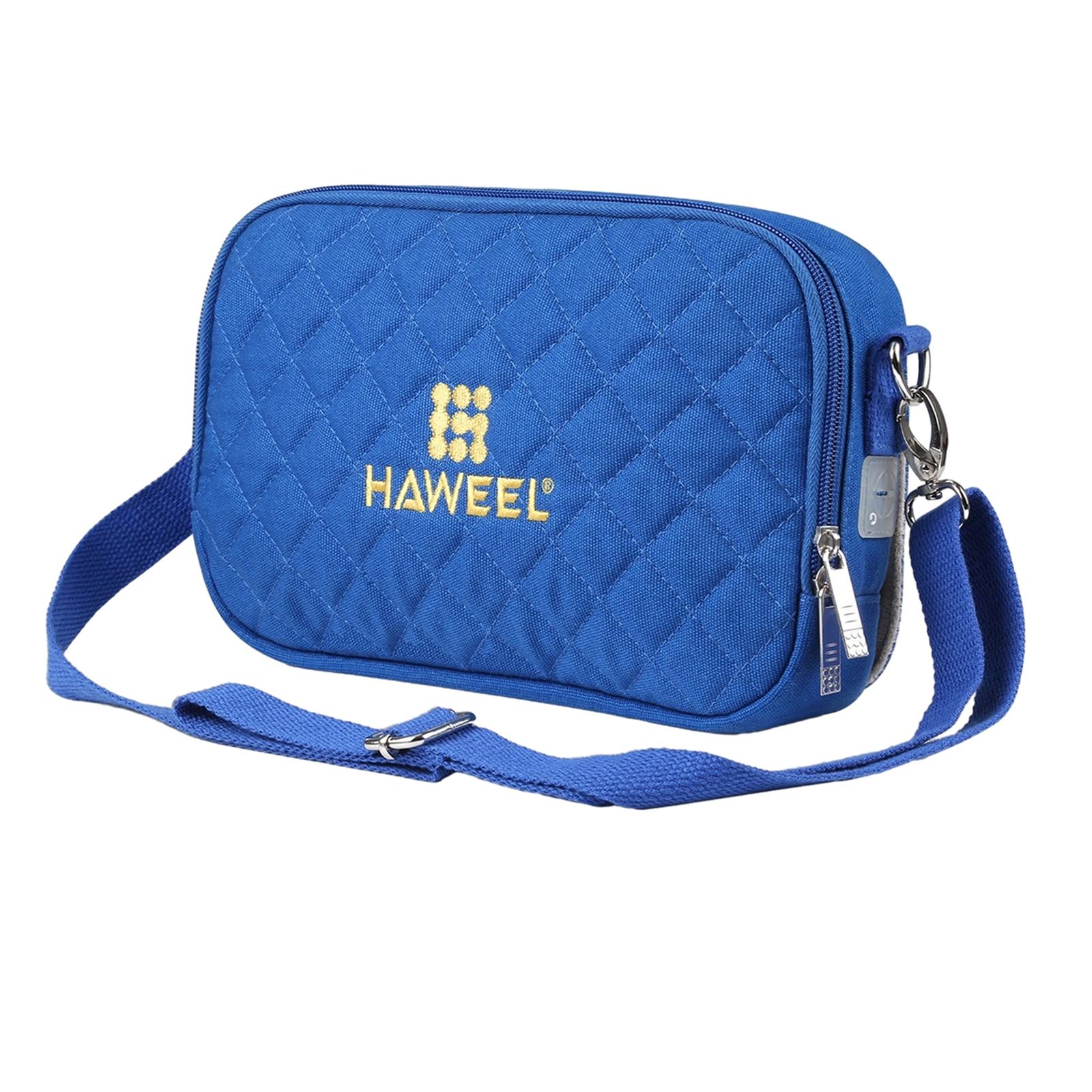 Ioensy - Bolsa De Almacenamiento Para Calentador De Manos Usb Con Placa Calefactora Desmontable Para Montañismo Azul