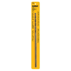 Broca Dewalt Dw1608, Extra Larga, 8 Mm X 30 Cm, Color Negro Oxidado