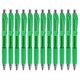 thumbnail image 1 of Bolígrafos de Gel Retráctiles Writon 0,5 mm Tinta Verde - Pack de 12, 1 of 1