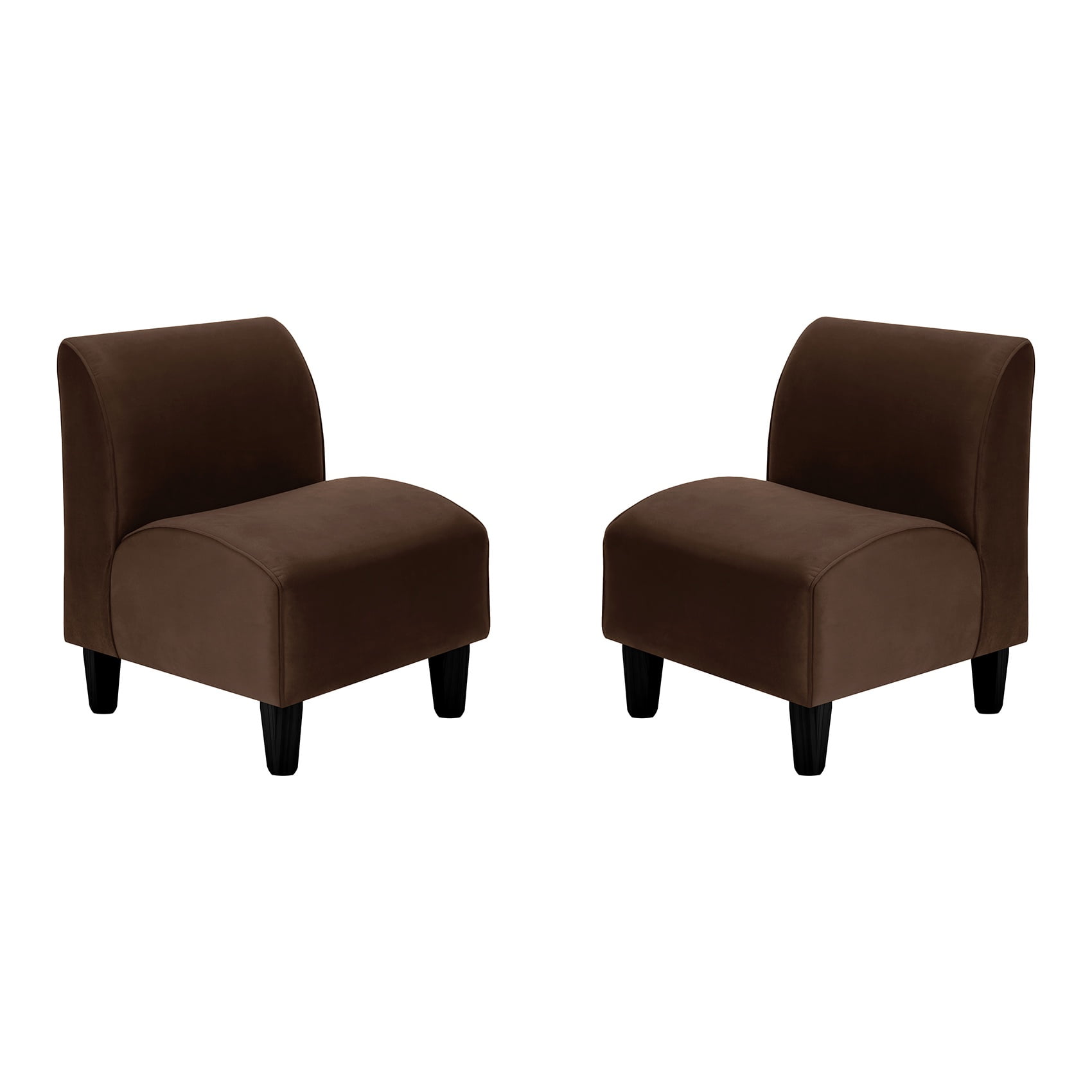 Bodevir - Set Poltrona Soft 1c Felpa 00 Chocolate