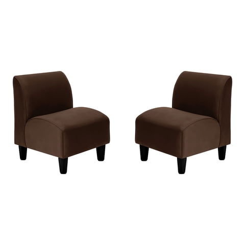 Bodevir - Set Poltrona Soft 1C Felpa 00 Chocolate