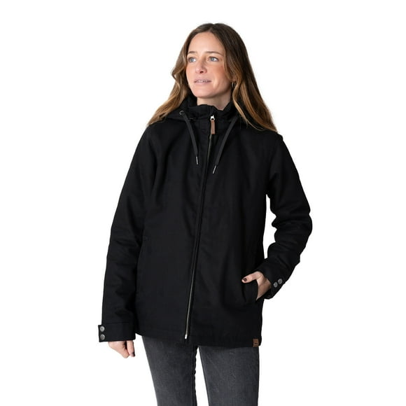 Chaqueta mujer Canvas y sherpa Con Gorro Geike Lenga®