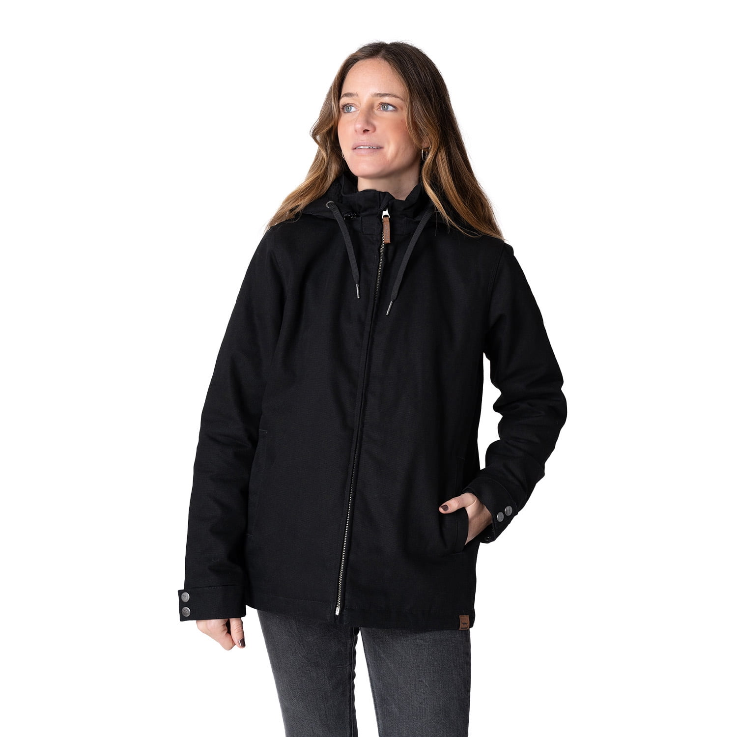 Chaqueta Mujer Canvas Y Sherpa Con Gorro Geike Lenga®