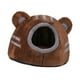 thumbnail image 3 of Interior Encantador Nido De Gato Suave Cómodo Transpirable Casa Para Mascotas Para Gatos De Interior Marrón Pequeño, 3 of 5
