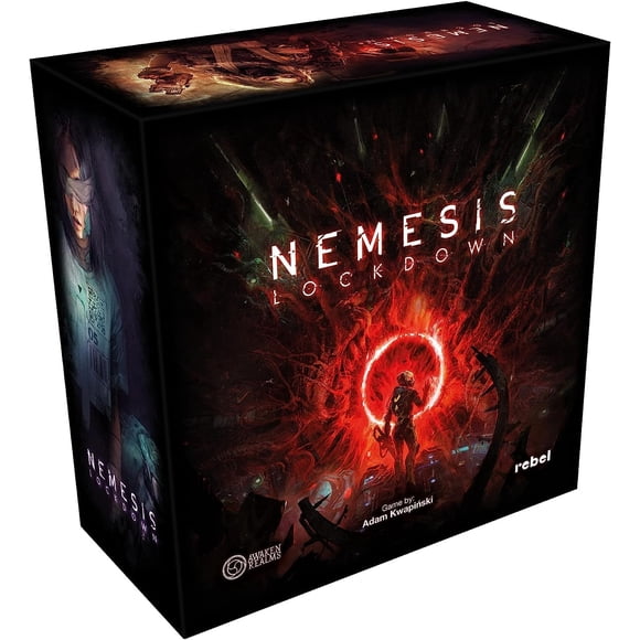 Juego de mesa Nemesis Lockdown Sci-Fi Horror para niños y adultos mayores de 14 años