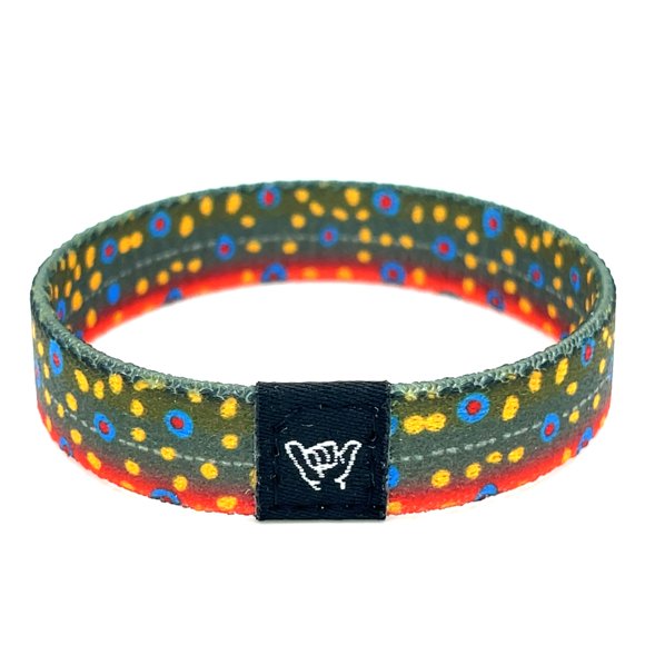 Pulsera Hang Loose Bands Brook Trout Skin Mediana 7.5"