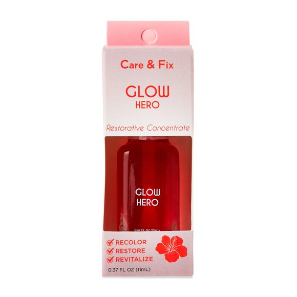 Tratamiento Uñas Care Fix Glow Hero 11 mL Rosa