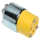 thumbnail image 1 of Conector blindado Leviton 620CA, 20 A, 250 V, 2 polos y 3 hilos, 1 of 1