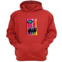 Genérico - Polerón Canguro The Beatles Rojo Talla M Unisex