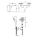 thumbnail image 2 of Monomando Ducha Muzio Cromo, 2 of 2