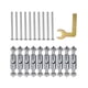 thumbnail image 5 of Kit De Varilla De Soporte De Tornillos De Casete Dispositivo De Reparación Resistente A La Oxidación Para Interruptor De Pared 118 Tipo De Metal, 5 of 5