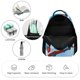 thumbnail image 3 of George Encoge Mochila Escolar para Niños y Niñas, Mochila Infantil de Alta Calidad Ligera, Grande y Duradera 43x15x32cm, 3 of 6